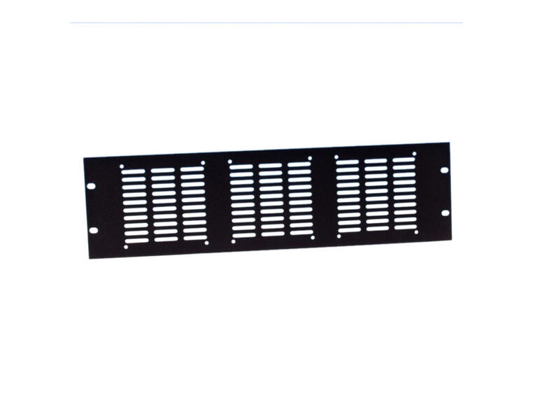 Adam Hall Parts 8765 - Rack Panel punched for 3